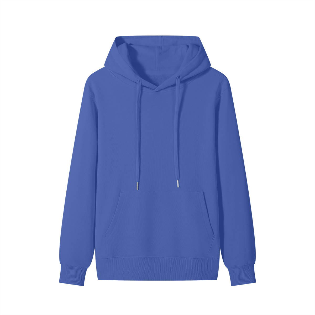 Classic Unisex Cotton Hoodie in klein blue