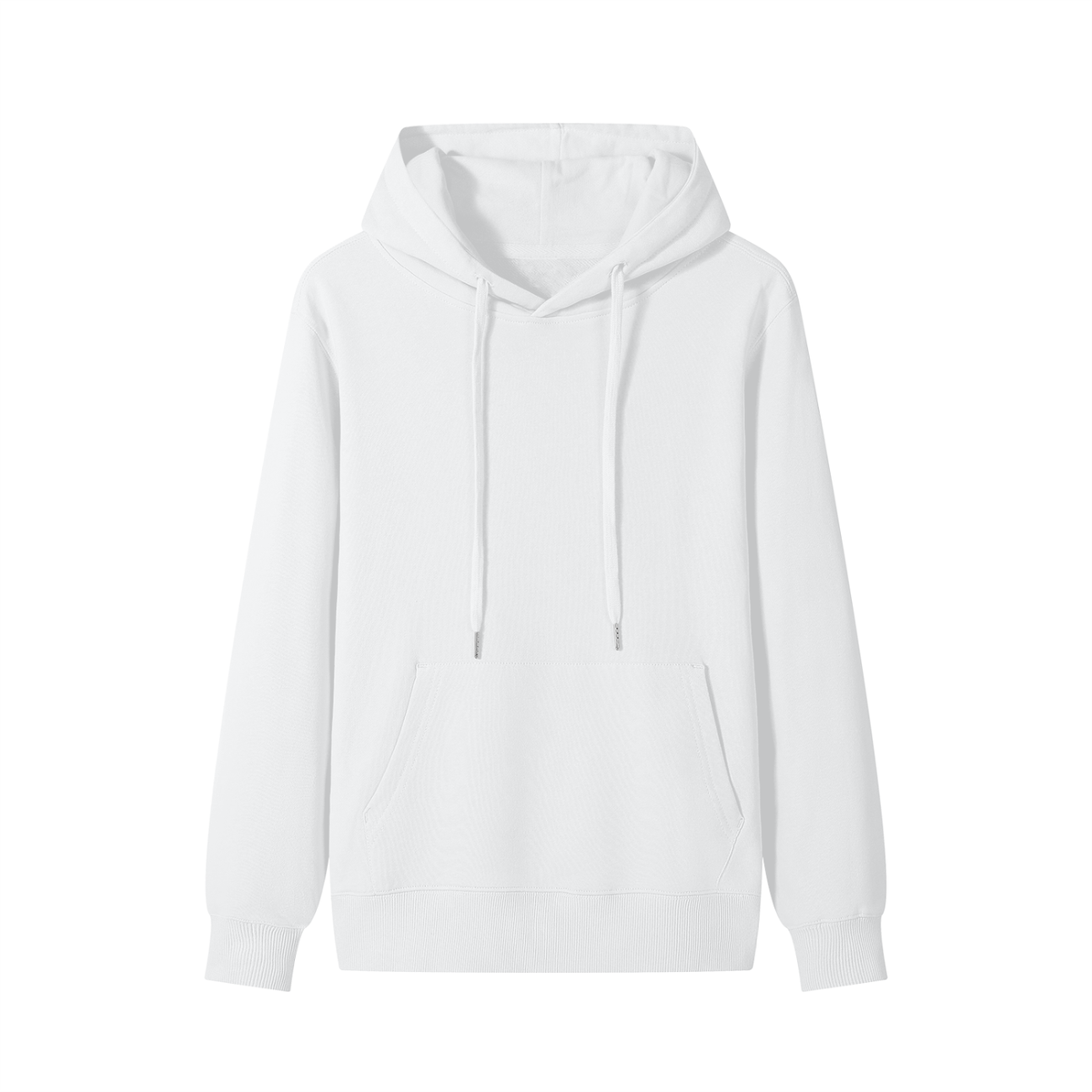 Classic Unisex Cotton Hoodie in lucent white