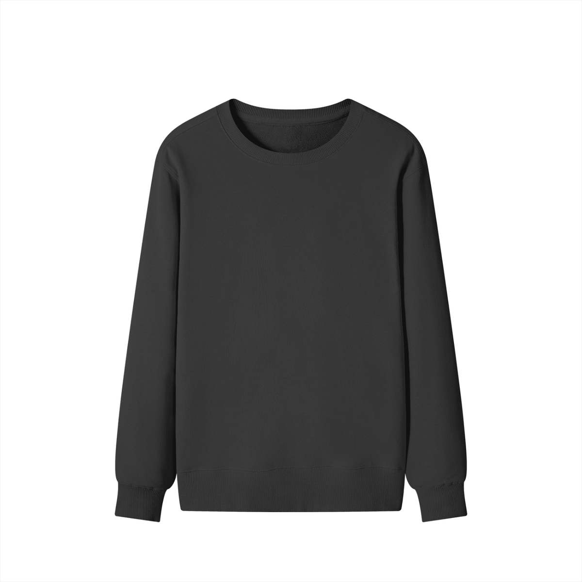 Classic Unisex Cotton Sweatshirt in classic black