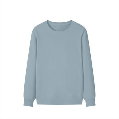 Classic Unisex Cotton Sweatshirt in haze blue