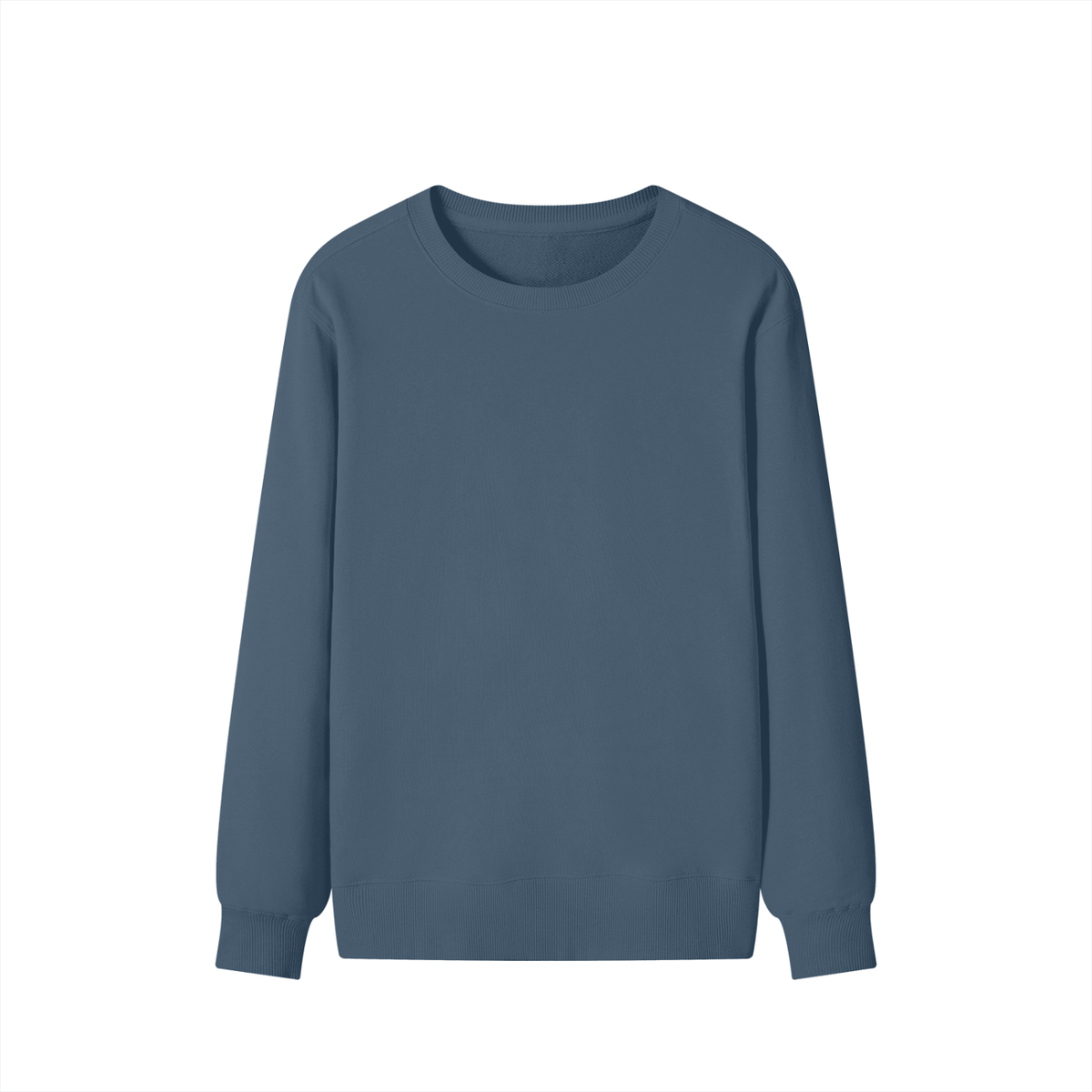 Classic Unisex Cotton Sweatshirt in ink blue