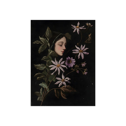Clematis Behind the Veil, art print, view 2