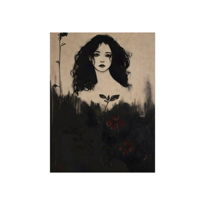 Crimson Flora, art print, view 4