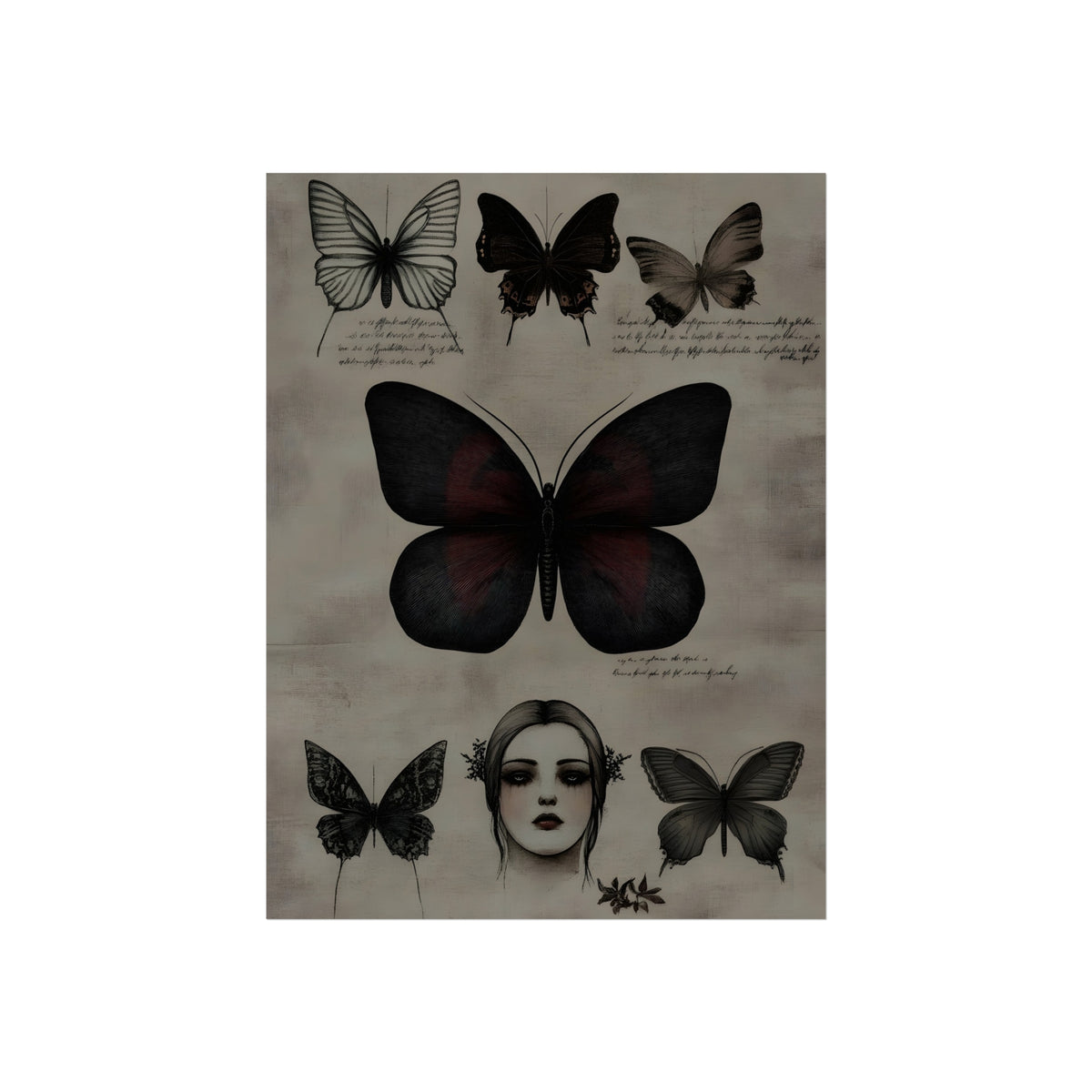 Crimson Metamorphosis, art print, view 3