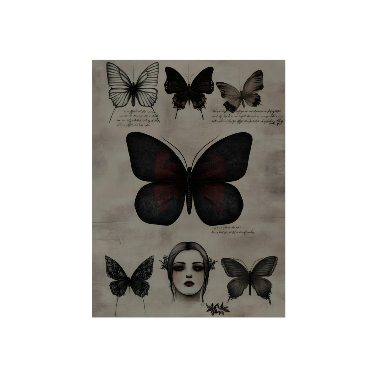 Crimson Metamorphosis, art print, view 4