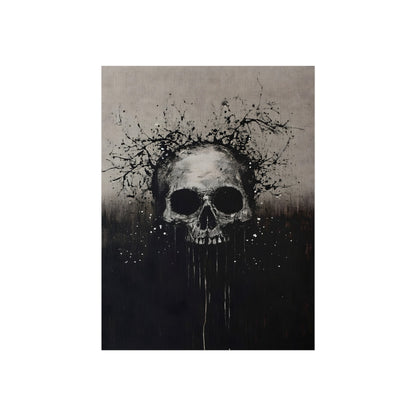 Crowned in Splatter, art print, view 4