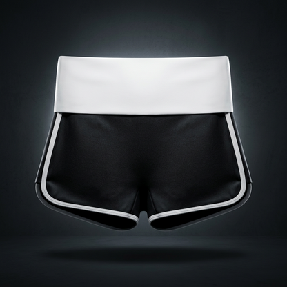 Women's Color Block Yoga Shorts