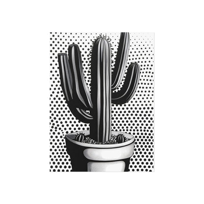 Desert Signal modern botanical fine art paper print artwork