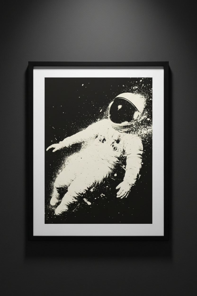 Drifting Beyond, art print