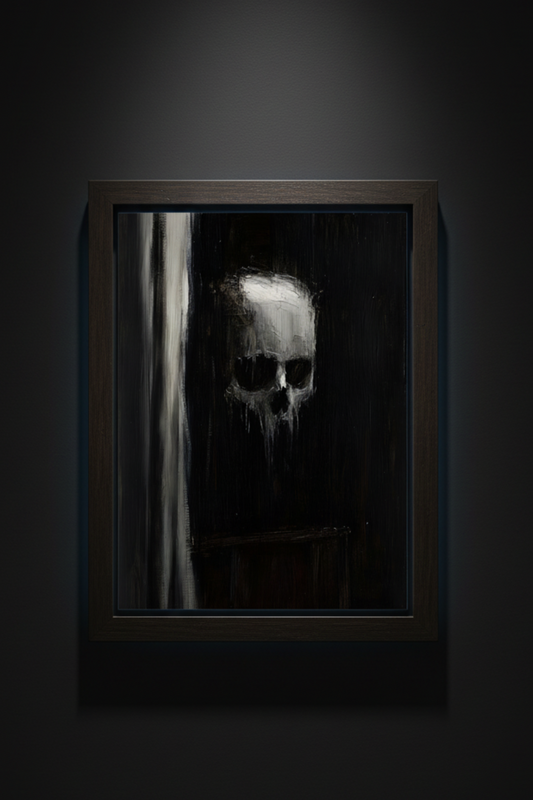 Face from the Black, art print
