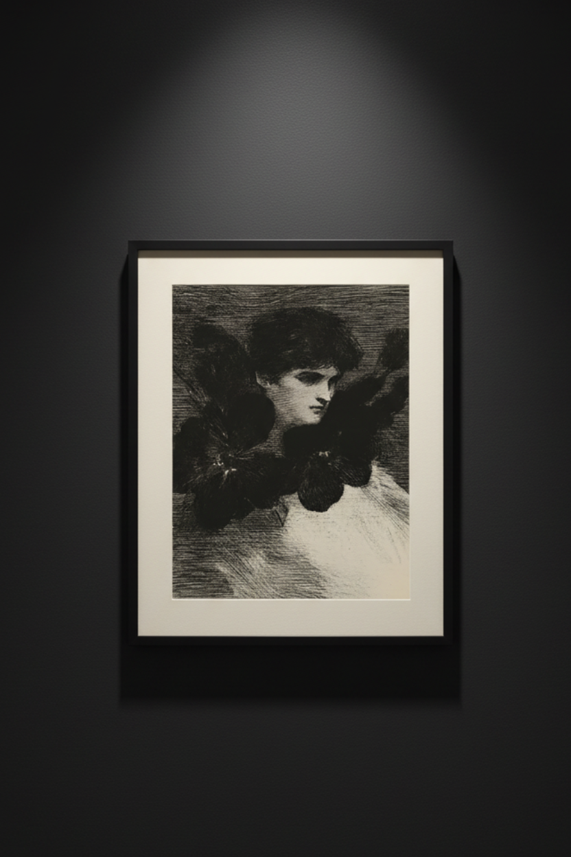Feathered Reverie, art print