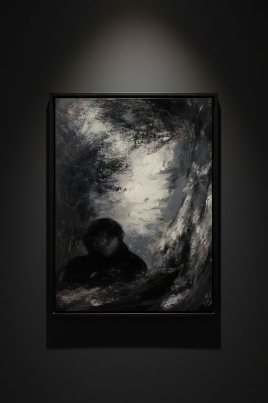 Figure in the Broken Light, art print