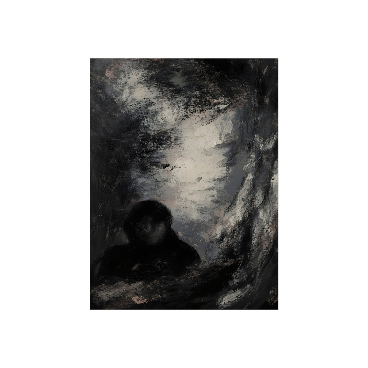 Figure in the Broken Light, art print, view 3