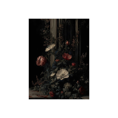 Flowers After Dark dark floral still life fine art print