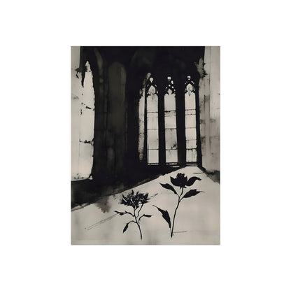 Flowers in the Nave, art print, view 2