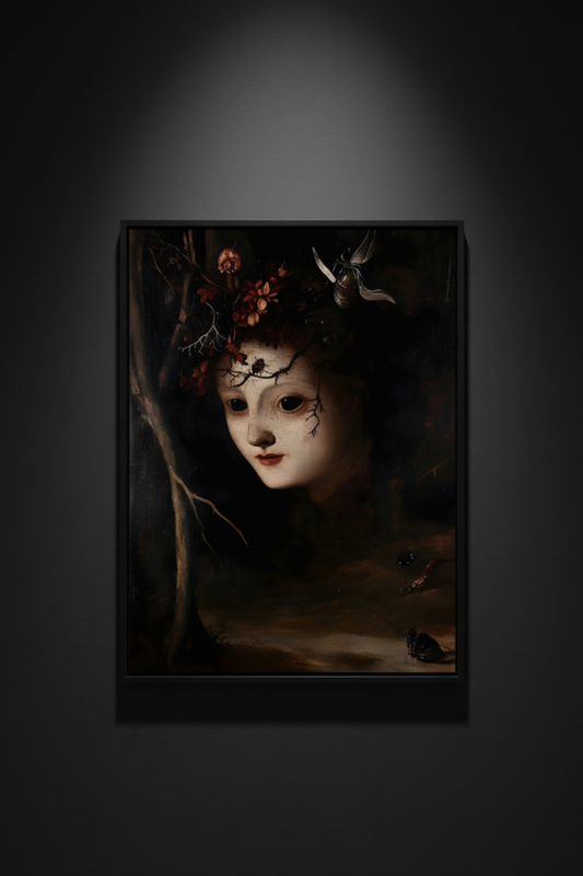 Forest Familiar, fine art paper print