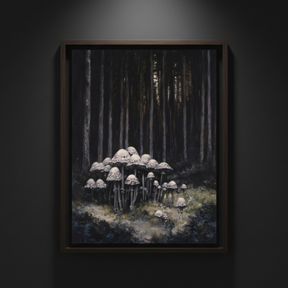 Forest Mycology, fine art paper print