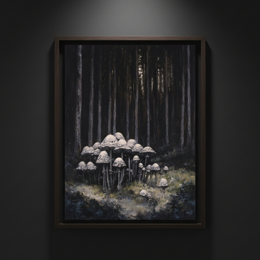 Forest Mycology, fine art paper print