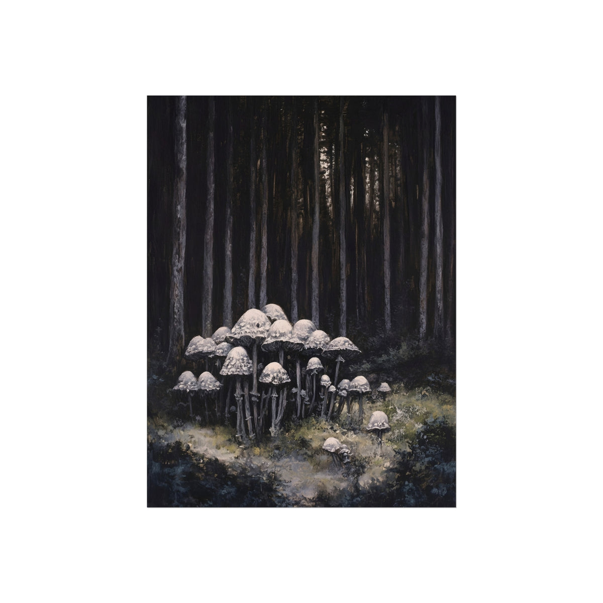 Forest Mycology, fine art paper print, view 2