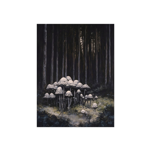 Forest Mycology, fine art paper print, view 2