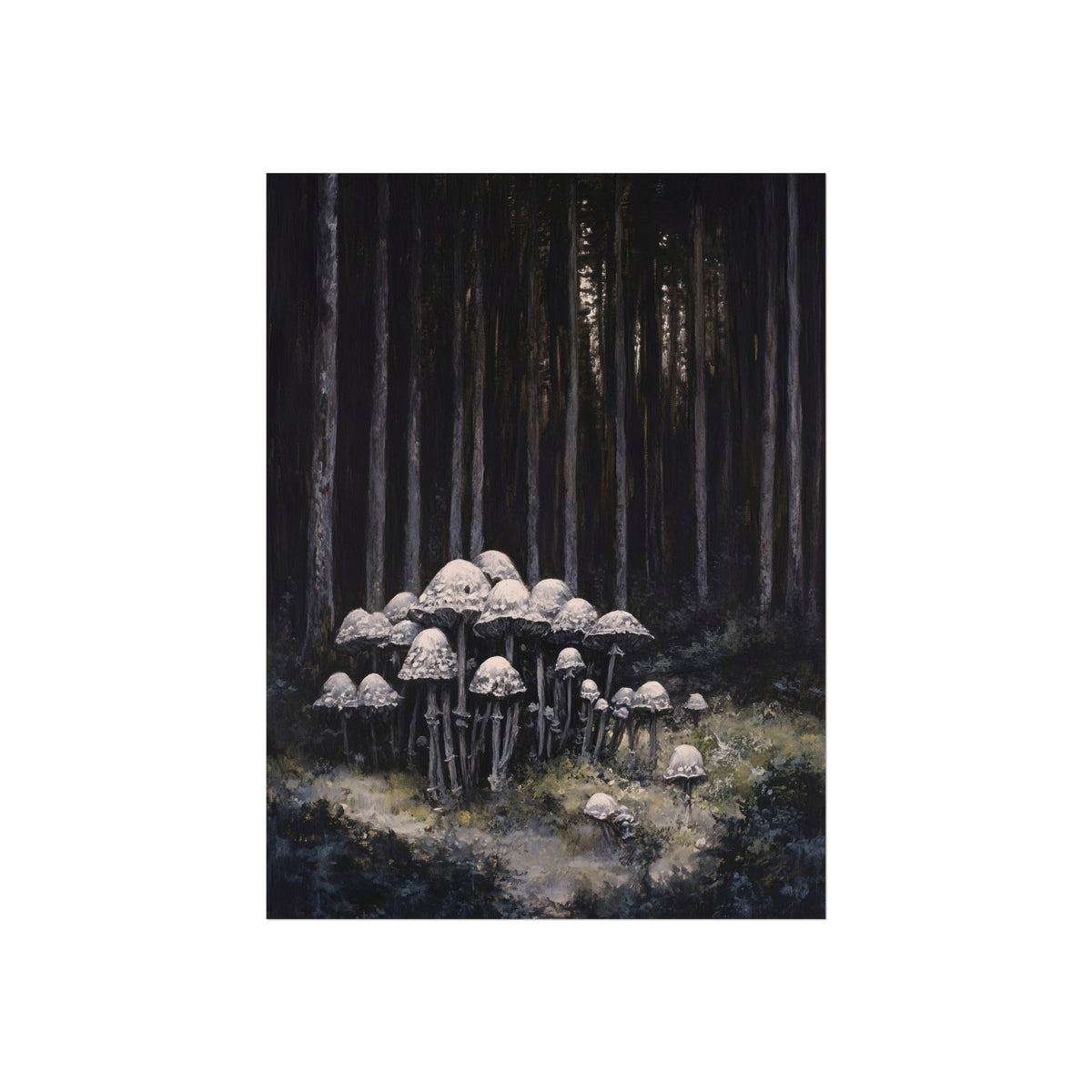 Forest Mycology, fine art paper print, view 4