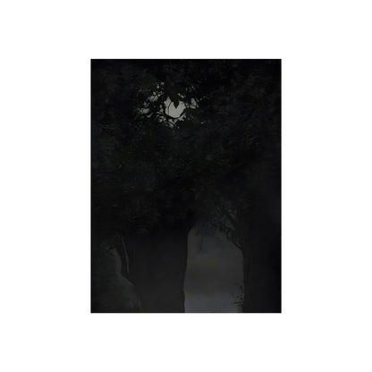 Forest Under a Pale Moon, art print, view 2
