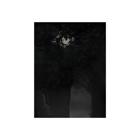 Forest Under a Pale Moon, art print, view 2