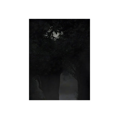 Forest Under a Pale Moon, art print, view 3