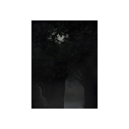 Forest Under a Pale Moon, art print, view 4