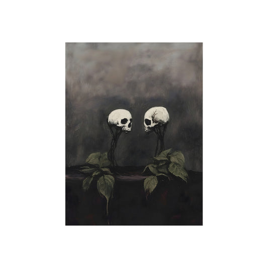Garden of Two Skulls, art print, view 2