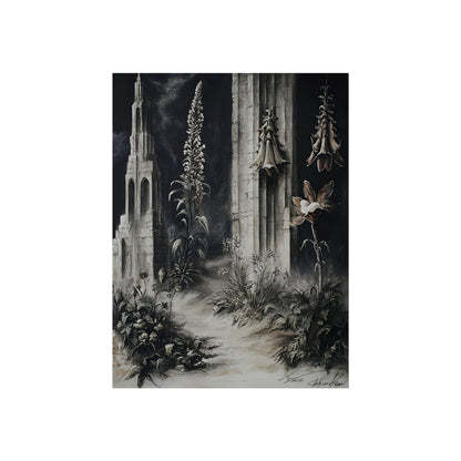 Gothic Garden fine art paper print wall display