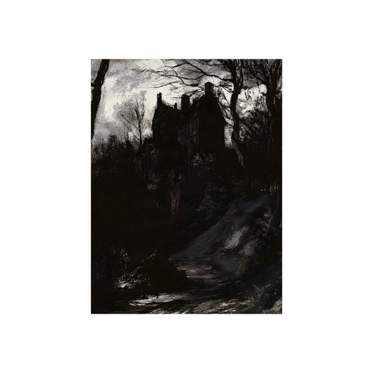 House on the Shadowed Hill, art print, view 2