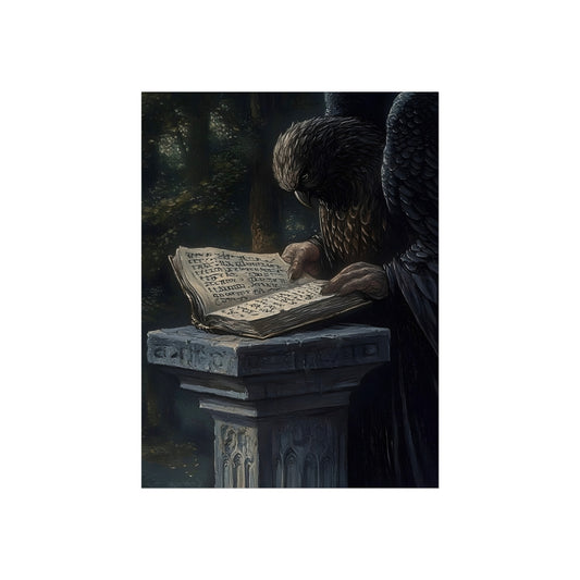 Keeper of the Forgotten Page, art print, view 2