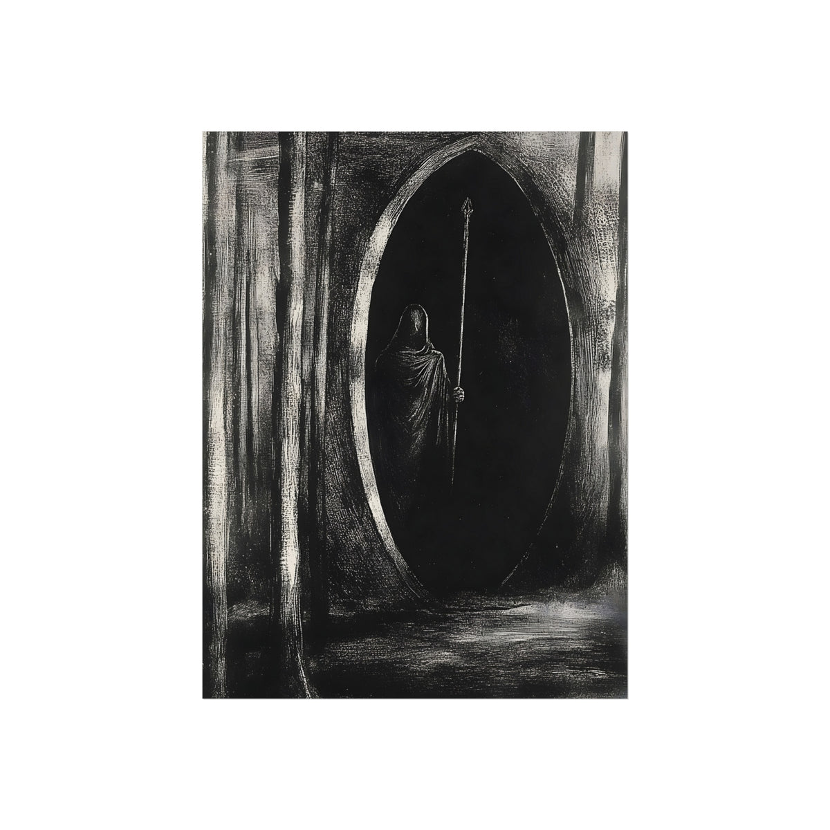 Keeper of the Stone Arch, art print, view 4