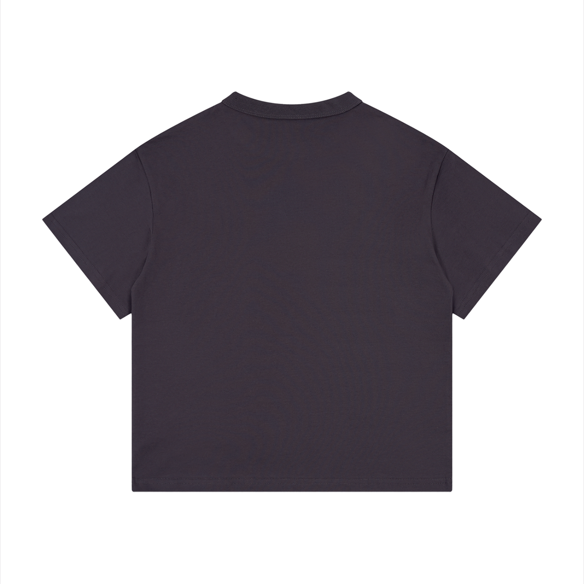 Kids’ loose-fit drop-shoulder tee with a black cat walking over old books under a crescent moon, Thorny Chapters & Soft Paws front print