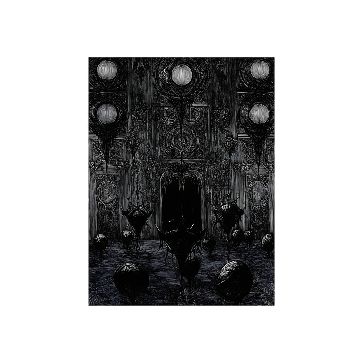 Lanterns in the Nave, art print, view 2