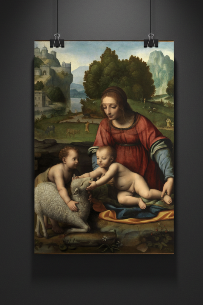 Madonna and Child with the Infant Saint John | Fine Art Poster artwork image