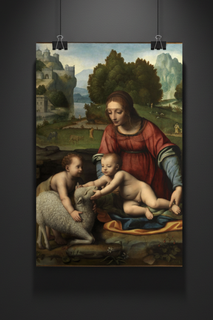 Madonna and Child with the Infant Saint John | Fine Art Poster artwork image