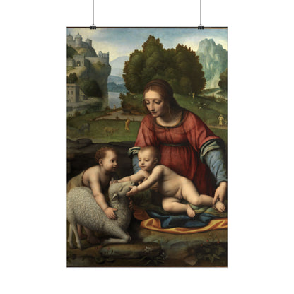 Historic Renaissance fine art poster product mockup