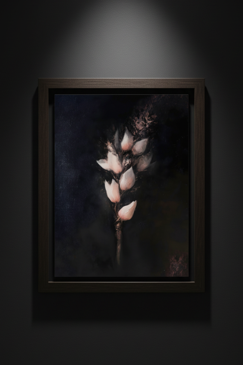Magnolias After Midnight, art print