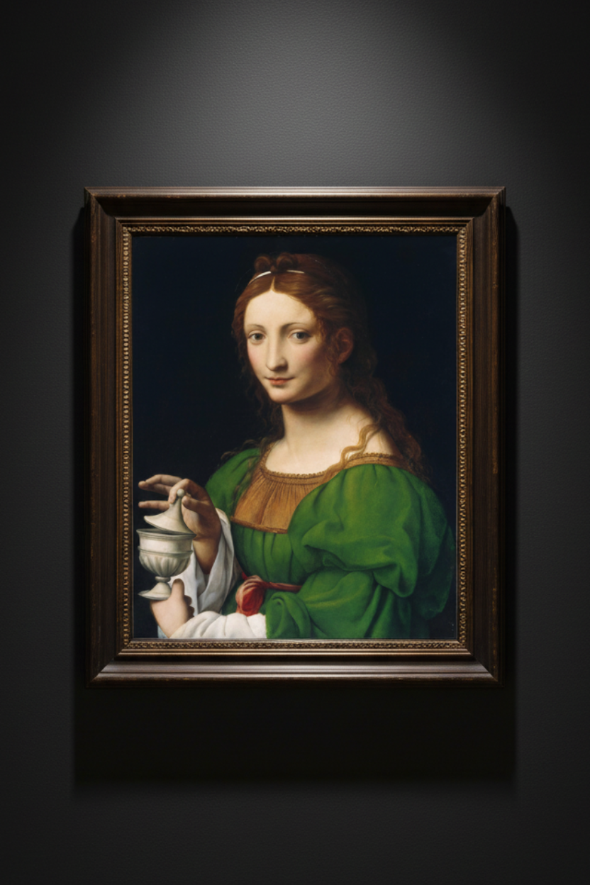 Mary Magdalene by Bernardino Luini — fine art reproduction product image