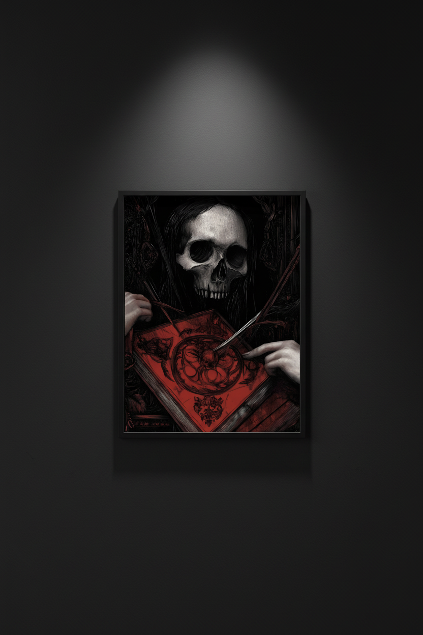 Memento Mori, fine art paper print