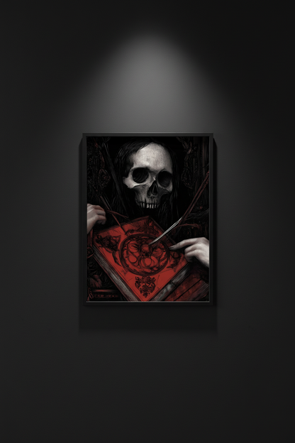 Memento Mori, fine art paper print