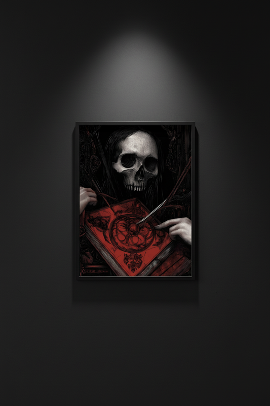 Memento Mori, fine art paper print