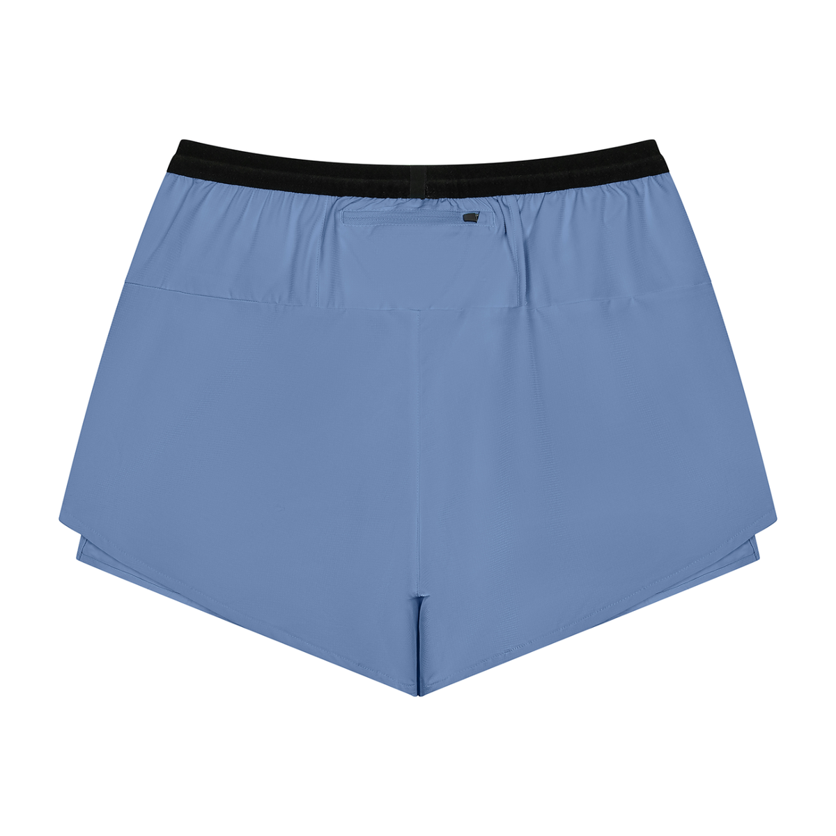 Men's 2-in-1 Compression Shorts in haze blue, alternate angle