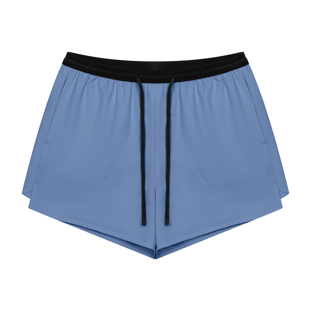 Men's 2-in-1 Compression Shorts in haze blue