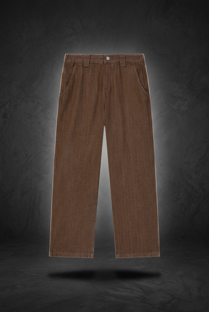 Men's Classic Solid Straight Leg Jeans