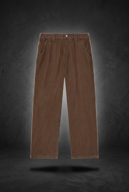 Men's Classic Solid Straight Leg Jeans
