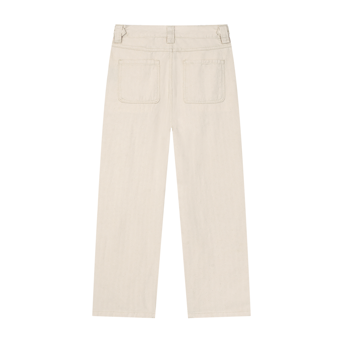 Men's Classic Solid Straight Leg Jeans in mild apricot, alternate angle