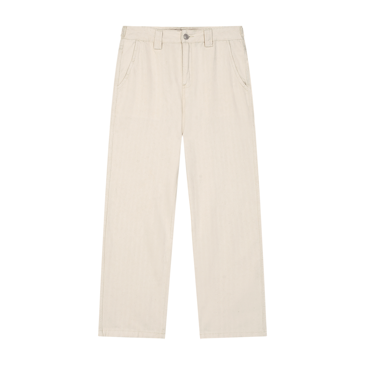 Men's Classic Solid Straight Leg Jeans in mild apricot